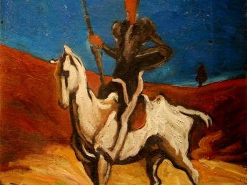 Kunstsalon Posin, Kpoie nach Honore Daumier, Don Quichotte