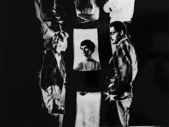 Otto Steinert, Paar mit sich selbst zu Dritt, 1957-b Otto Steinert, Paar mit sich selbst zu Dritt, 1957-b