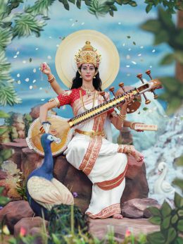 Manjari Sharma, Maa Saraswati, 2011 Manjari Sharma, Maa Saraswati, 2011