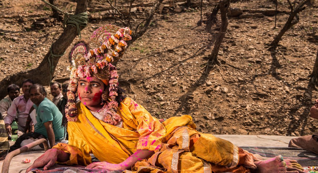 André Wagner, Krishna Plays Holi, 2014 André Wagner, Krishna Plays Holi, 2014
